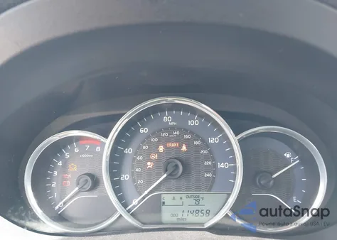 2014 Toyota Corolla Le из США, поврежденный, VIN 2T1BURHE4EC127476